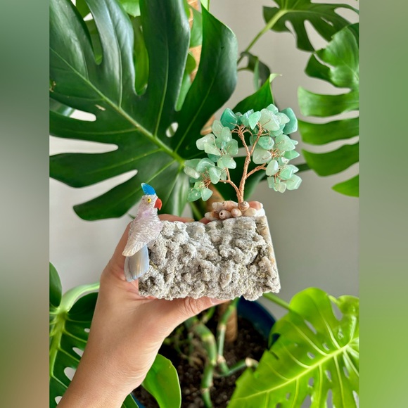 Parrot carving on Petrified wood - Picture 1 of 6